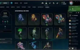Vendo ACC com 495 Skins + Todos os Eternos habilitados