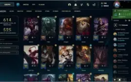 Vendo ACC com 495 Skins + Todos os Eternos habilitados