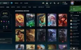 Vendo ACC com 495 Skins + Todos os Eternos habilitados