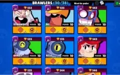 Conta antiga de Brawl stars