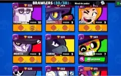 Conta antiga de Brawl stars