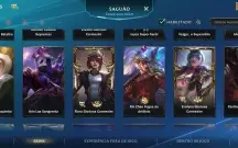 Conta WR platina 46 skins