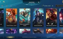 Conta WR platina 46 skins