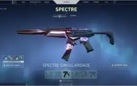 Conta valorant ouro 2 com 4 passes completos e 1100 em skins