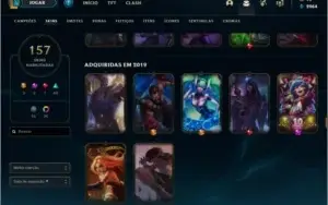 CONTA GRÃO MESTRE DE LOL