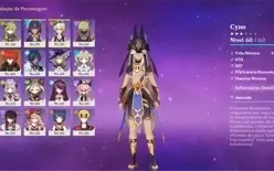 Cyno+Diluc+Arco de Amos+ Banner Garantido