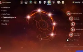 Conta Genshin Impact AR 57 Hutao C2 Nahida Nilou Raiden