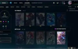 Conta Diamante V // Nível 80 // 6 Skins
