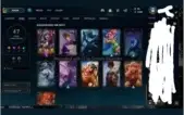 conta level 162 com 47 skins mais de 80 campeoes!!!
