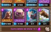 Conta Clash Royale Nv 12, todas as cartas. Venda segura.