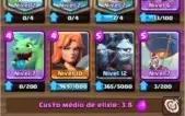 Conta Clash Royale Nv 12, todas as cartas. Venda segura.
