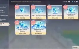 AR 53 Ayaka / Childe / Kazuha / Qiqi c1 entre outros!