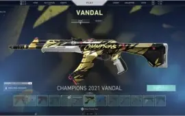Conta Valorant com 2700 reais gastos amuleto imortal.