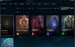 Conta lol level 30 unranked
