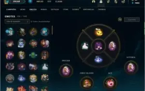 Conta de LoL e Valorant