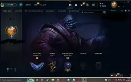 Conta smurf EMAIL NÃO VERIFICADO diamante 3 , mmr mt bom 65%