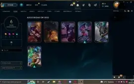 Conta smurf EMAIL NÃO VERIFICADO diamante 3 , mmr mt bom 65%