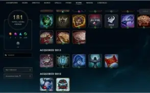 CONTA LOL OURO IV, 115 SKIN, TODOS OS CAMPEOES, 36k EA +