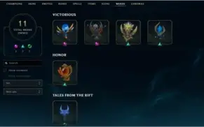 CONTA LOL OURO IV, 115 SKIN, TODOS OS CAMPEOES, 36k EA +
