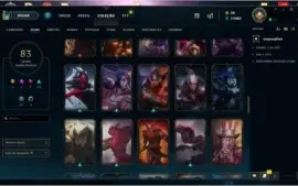 CONTA UNRANKED - DIAMOND NA SEASON PASSADA + RYZE TRIUNFANTE