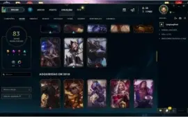 CONTA UNRANKED - DIAMOND NA SEASON PASSADA + RYZE TRIUNFANTE