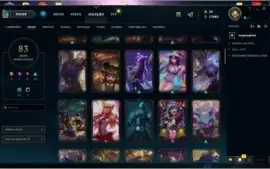CONTA UNRANKED - DIAMOND NA SEASON PASSADA + RYZE TRIUNFANTE