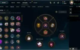 conta de league of legends 455skins, todos os campeões