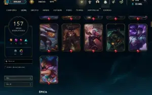 Fullacesso - Conta De 2013 - 157 Skins - Level 458 - 165 Cam