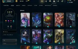 Fullacesso - Conta De 2013 - 157 Skins - Level 458 - 165 Cam