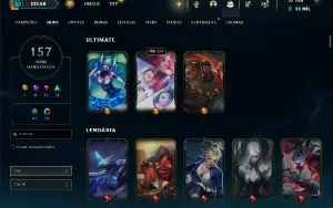 Fullacesso - Conta De 2013 - 157 Skins - Level 458 - 165 Cam