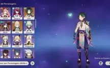Conta genshin com xiao+jade, yelan+aqua simulacra