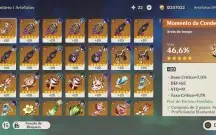 Conta genshin com xiao+jade, yelan+aqua simulacra