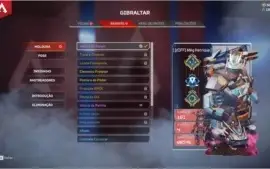 Conta Apex Legends/ Apex Account HERANÇA OCTANE E BLOODHOUN
