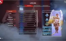 Conta Apex Legends/ Apex Account HERANÇA OCTANE E BLOODHOUN
