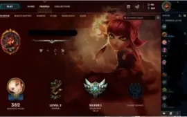 Conta LOL P1 lvl 74 117 champs 32 skins