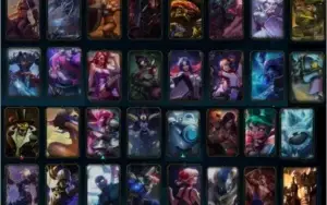 Conta LOL P1 lvl 74 117 champs 32 skins