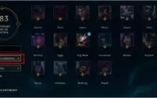 Conta Ouro 1, 104 Skins, 126 Campoes unico dono