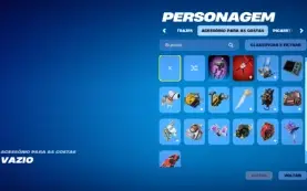 Conta Fortnite 16 skins