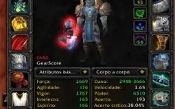Conta WOW Private Server (servidor Wow Brasil 3.3.5)
