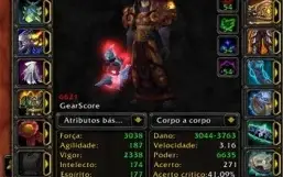 Conta WOW Private Server (servidor Wow Brasil 3.3.5)