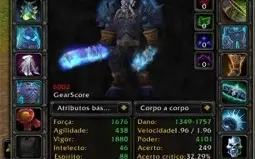 Conta WOW Private Server (servidor Wow Brasil 3.3.5)