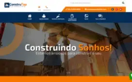 Site para Construtora com Painel Administrativo