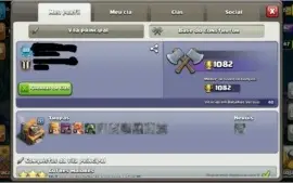 Conta Clash Of Clans cv9 95% FULL