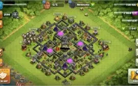 Conta Clash Of Clans cv9 95% FULL