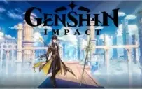 Conta Genshin Impact AR 7 com Zhongli e Lança de Jade