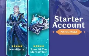 (NA) AR10 Neuvillette + Assinatura (Tome of the Eternal Flow