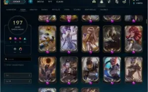 Conta League of Legends - Colecionador Skins Prestígio
