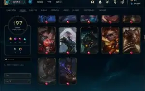 Conta League of Legends - Colecionador Skins Prestígio