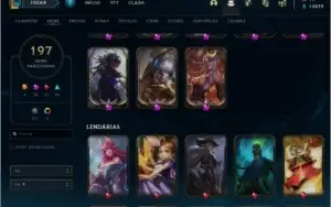 Conta League of Legends - Colecionador Skins Prestígio