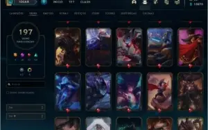Conta League of Legends - Colecionador Skins Prestígio